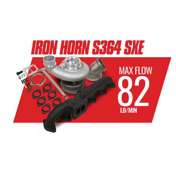 BD Iron Horn 5.9L Cummins Turbo Kit S364SXE/76 1.00AR Dodge 2003-2007