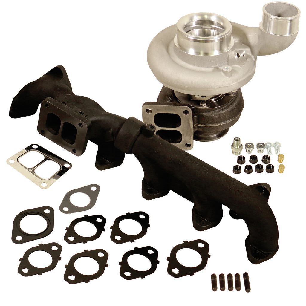 BD Iron Horn 6.7L Cummins Turbo Kit S366SXE/80 1.00AR Dodge 2007.5-2018