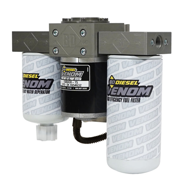 BD Venom Cummins Fuel Lift Pump c/w Filter & Separator Dodge 5.9L/6.7L 2005-2012