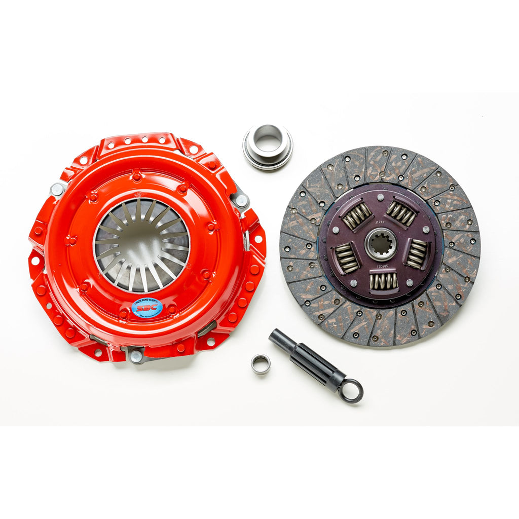 South Bend Clutch K07907-HD-DXD-B STAGE 2 DRAG components including pressure plate and clutch disc for diesel performance upgrades.